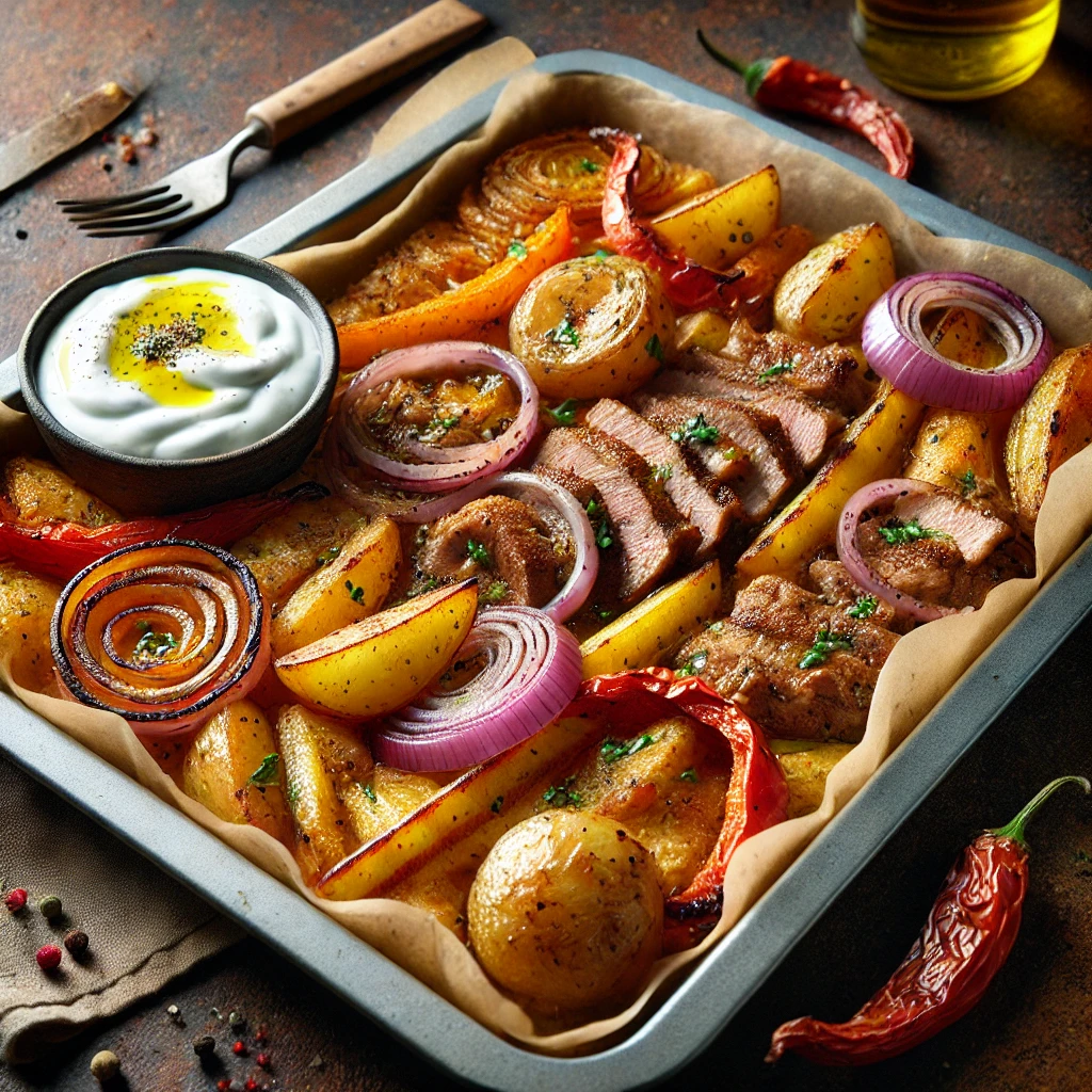 Authentieke Shoarma Traybake