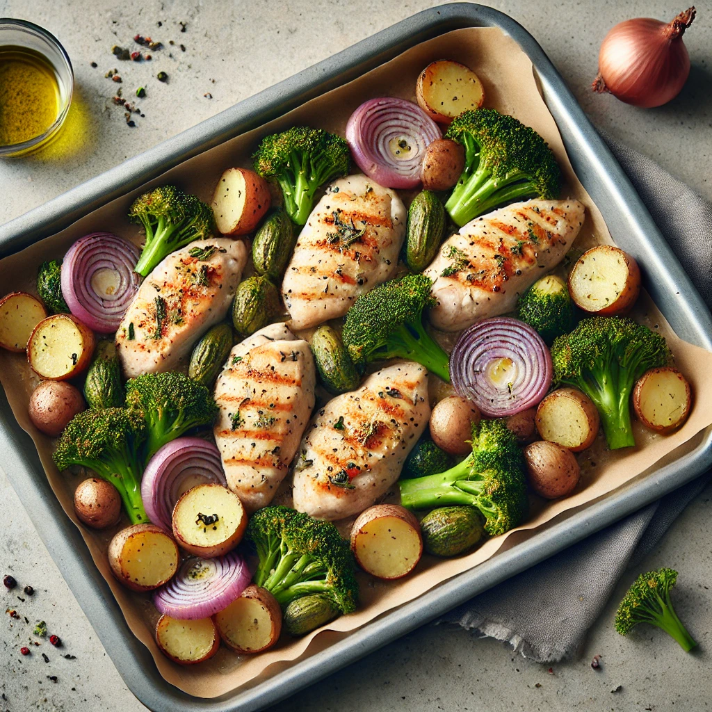 Kip en Broccoli Traybake